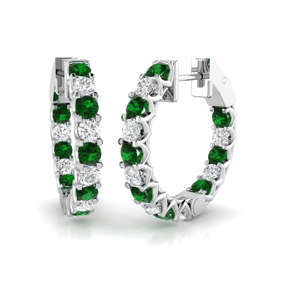 SE6113 — Earrings - 9k White Gold