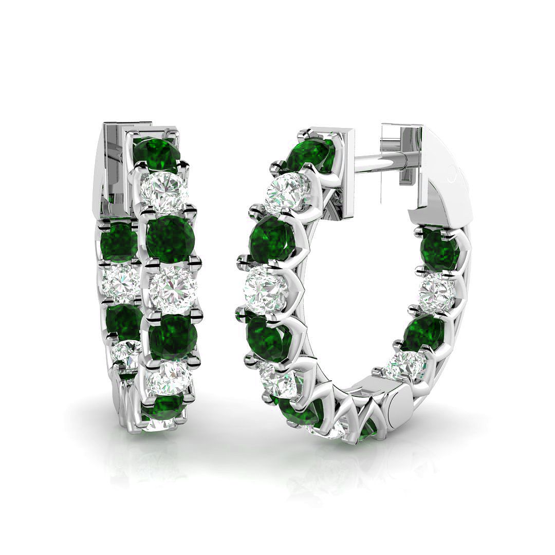 SE6114 — Earrings - 18k White Gold