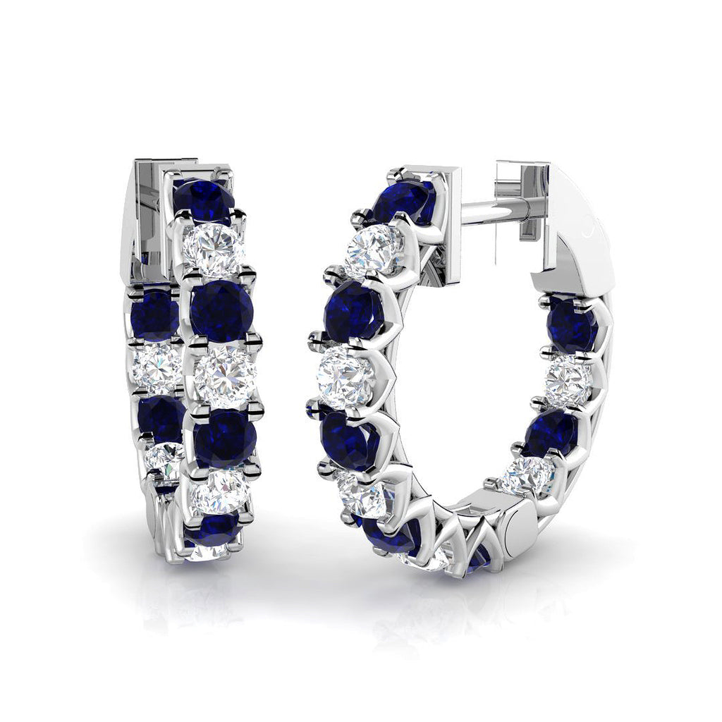 SE6114 — Earrings - 9k White Gold