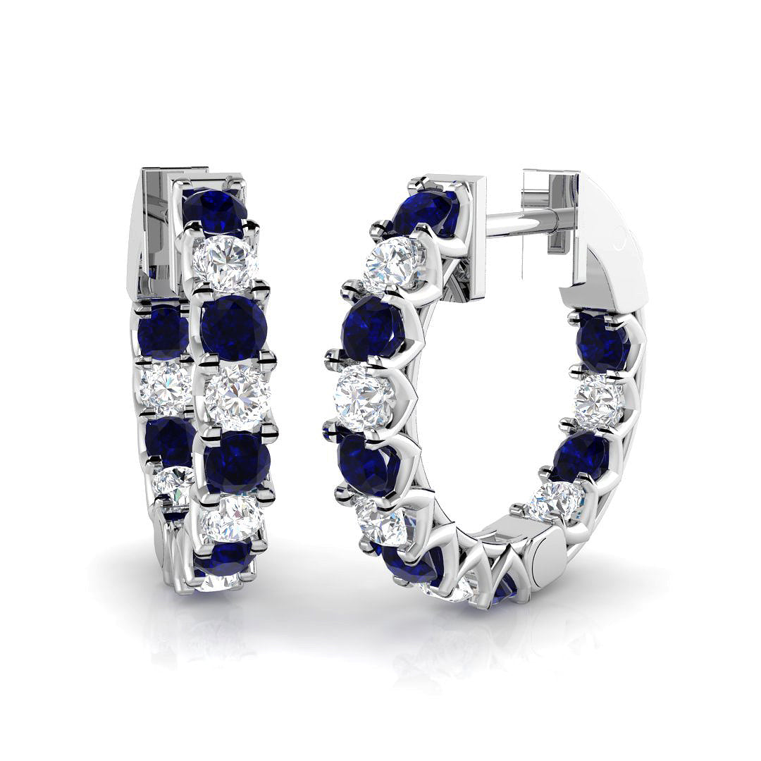 SE6114 — Earrings - 9k White Gold