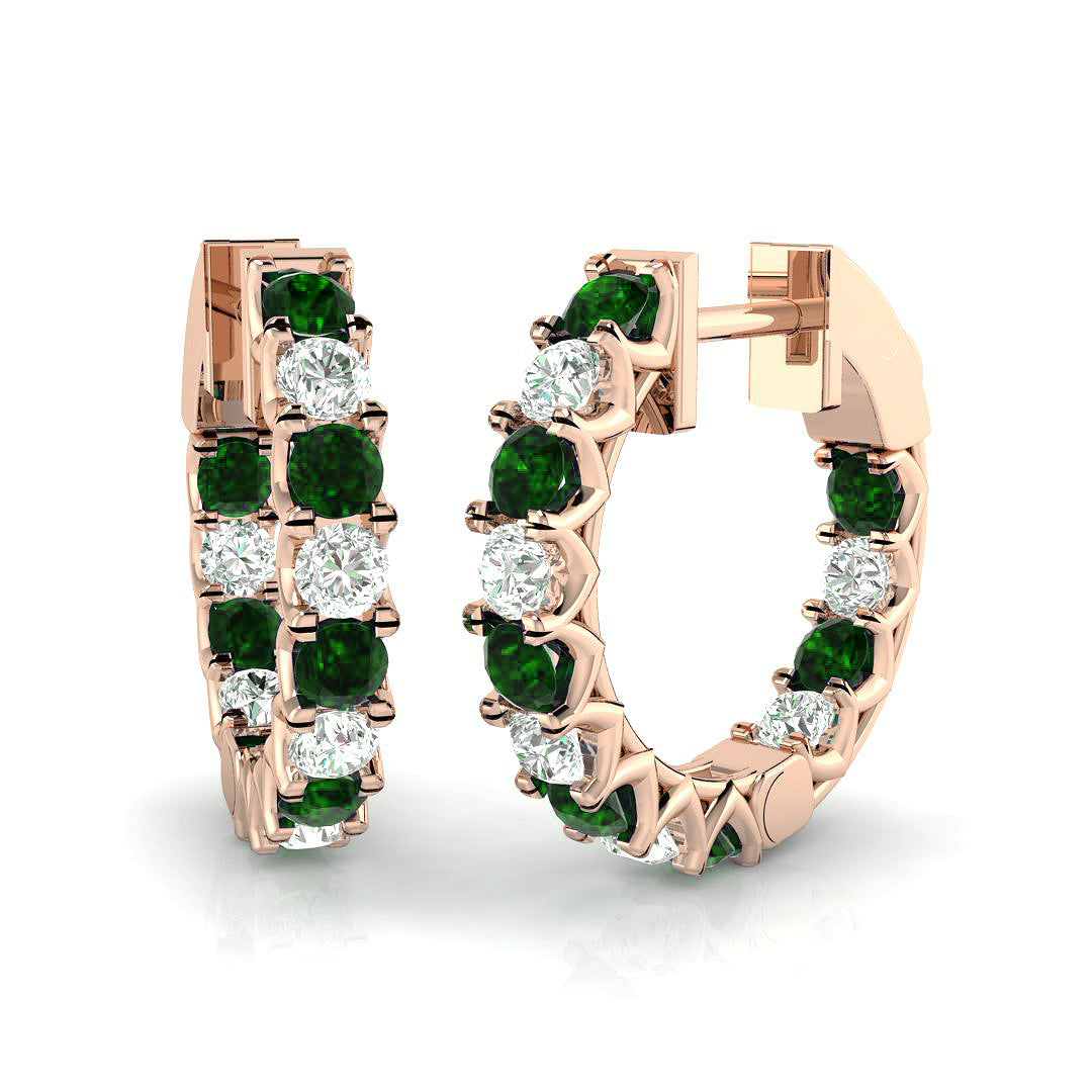 SE6114 — Earrings - 9k Rose Gold