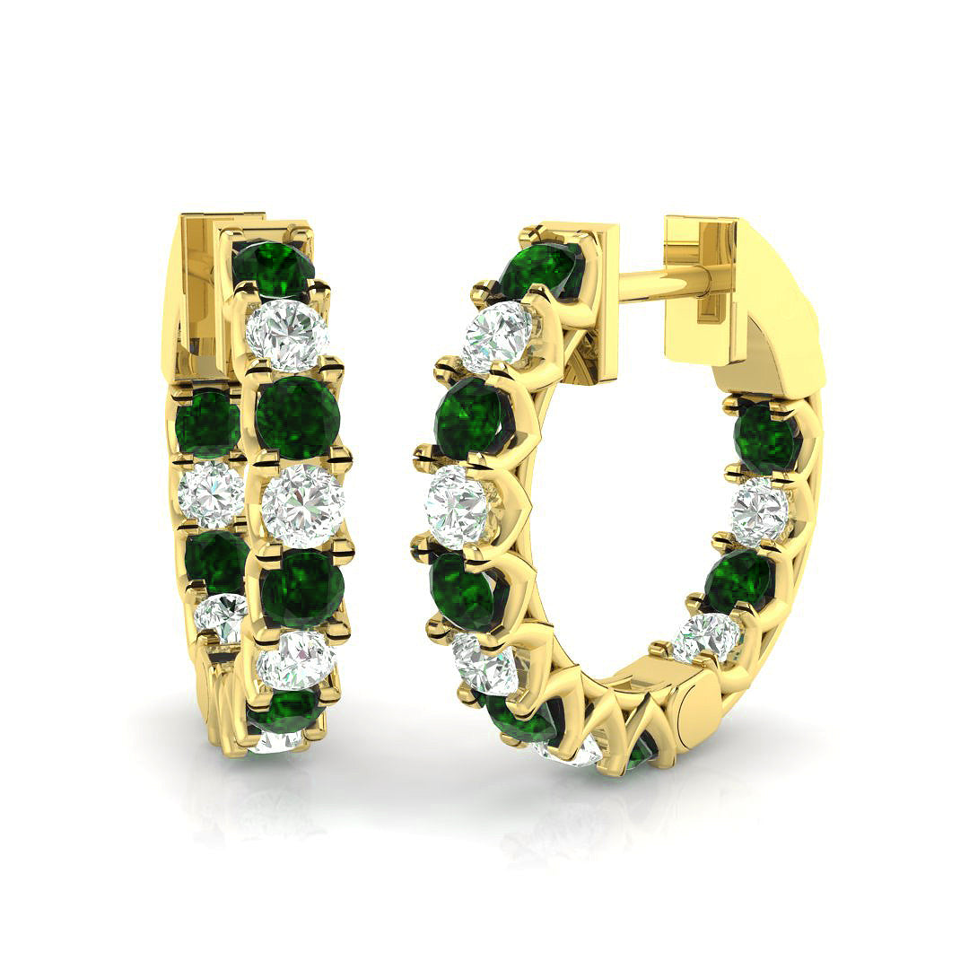 SE6114 — Earrings - 9k Yellow Gold
