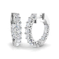 SE6114 — Earrings - 9k White Gold