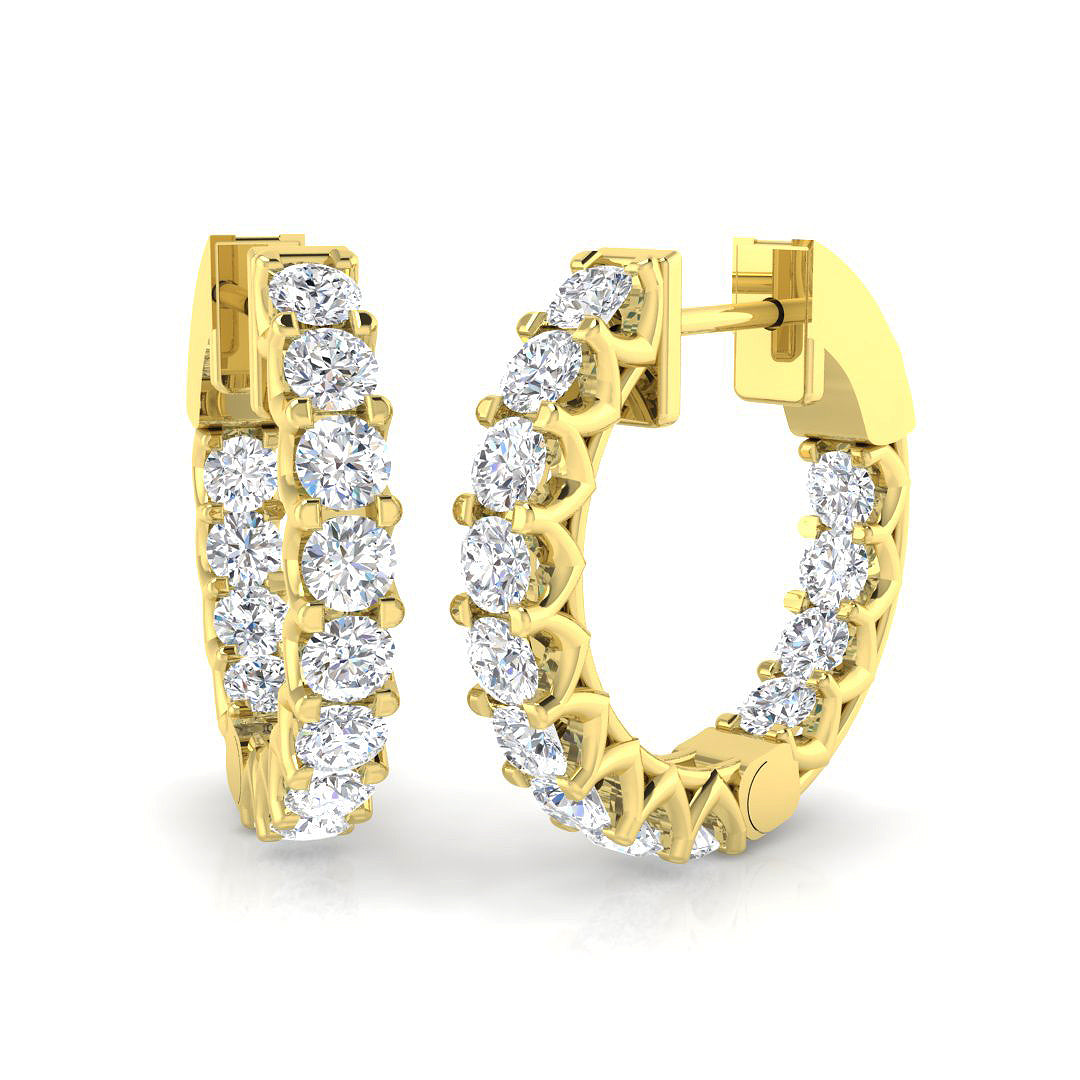 SE6114 — Earrings - 9k Yellow Gold