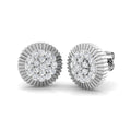 SE6122 — Earrings - 9k White Gold