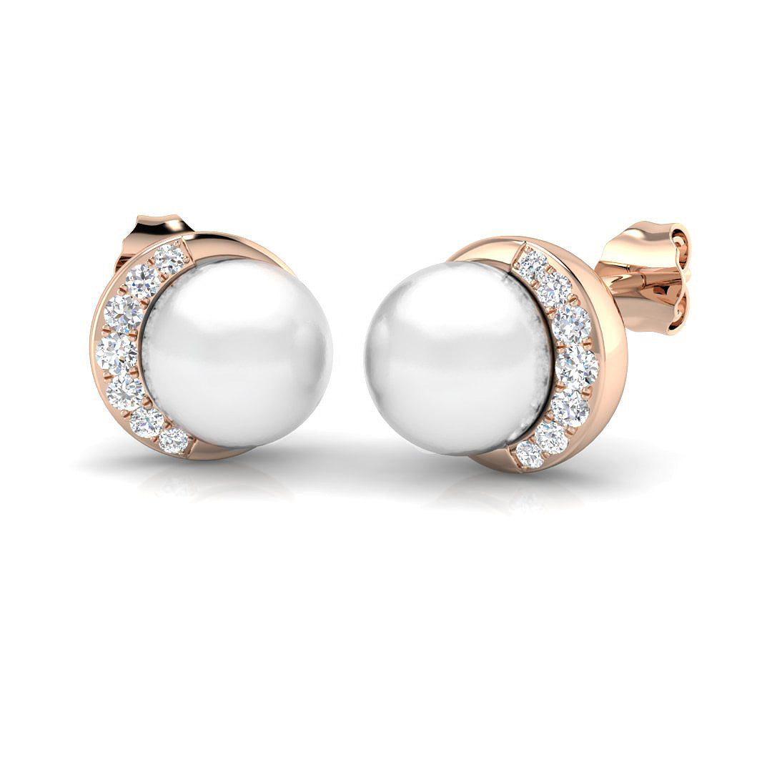 SE6123 — Earrings - 9k Rose Gold