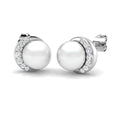 SE6123 — Earrings - 9k White Gold