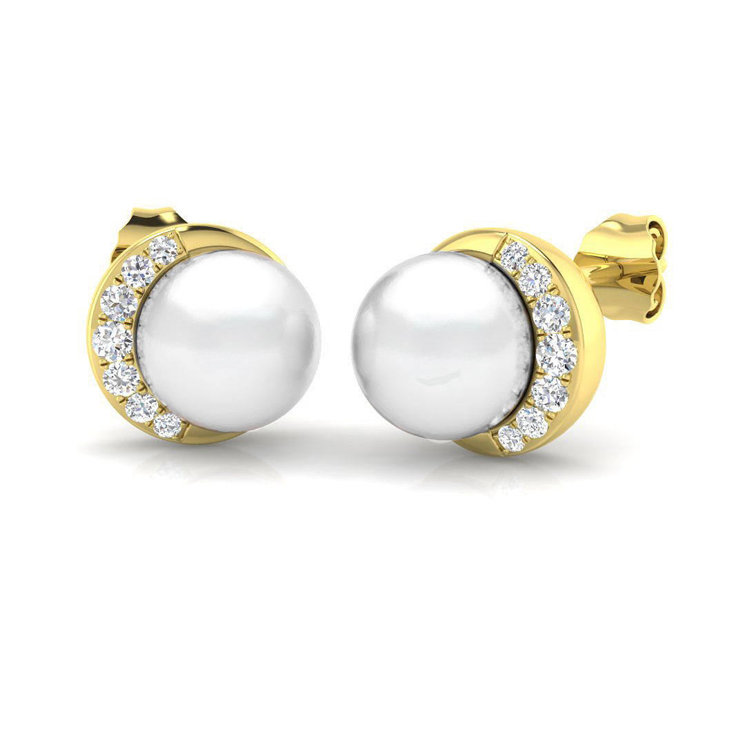 SE6123 — Earrings - 9k Yellow Gold