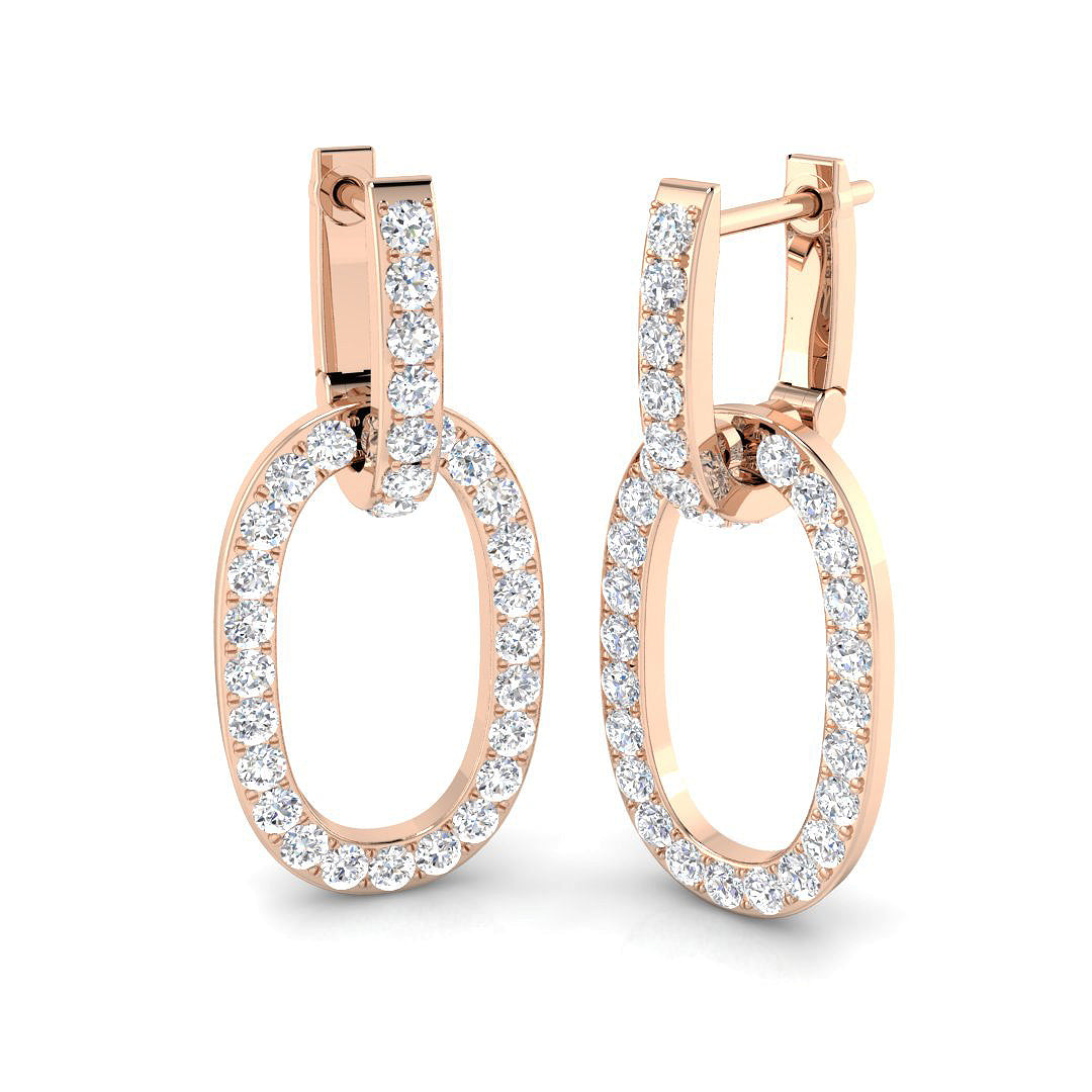 SE6124 — Earrings - 9k Rose Gold