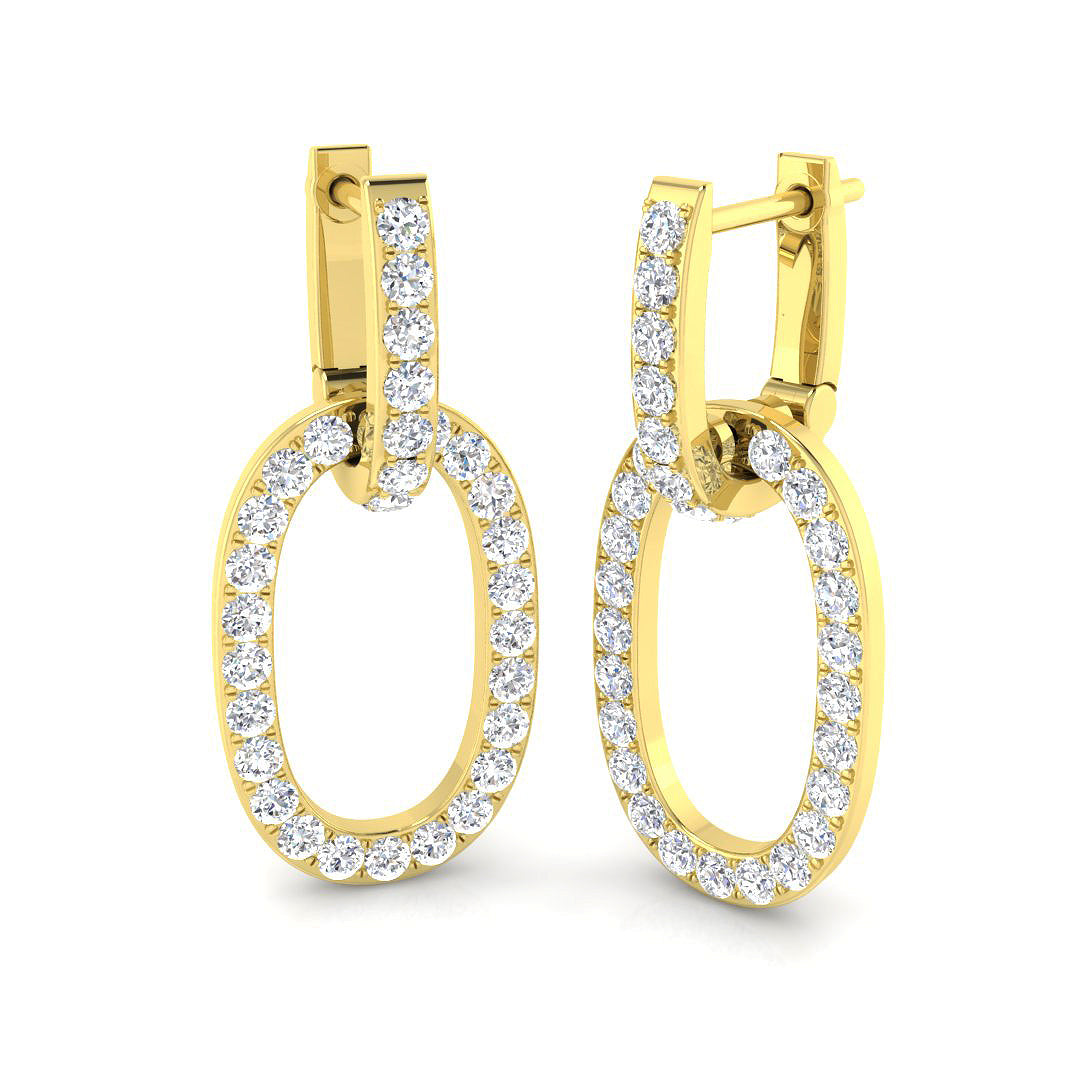 SE6124 — Earrings - 9k Yellow Gold