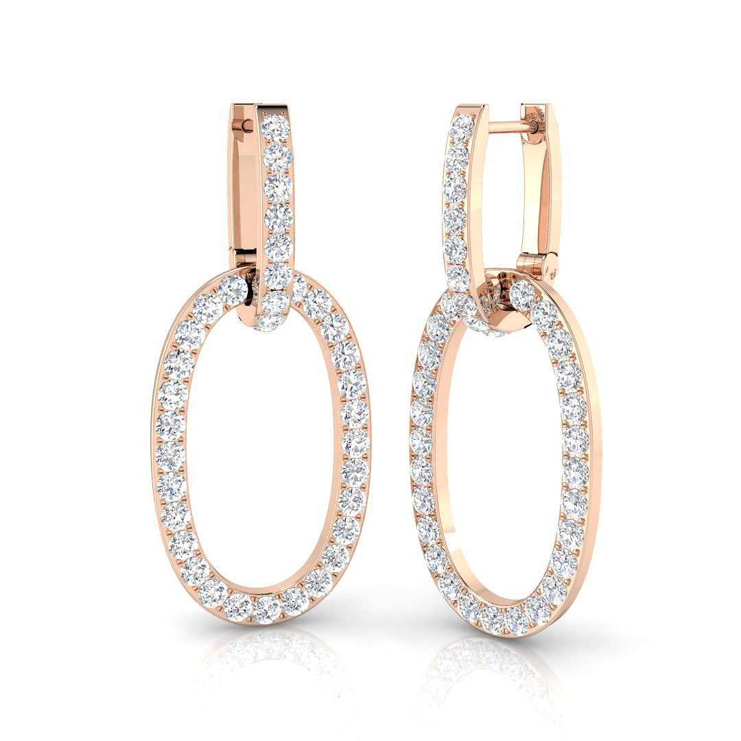 SE6125 — Earrings - 9k Rose Gold