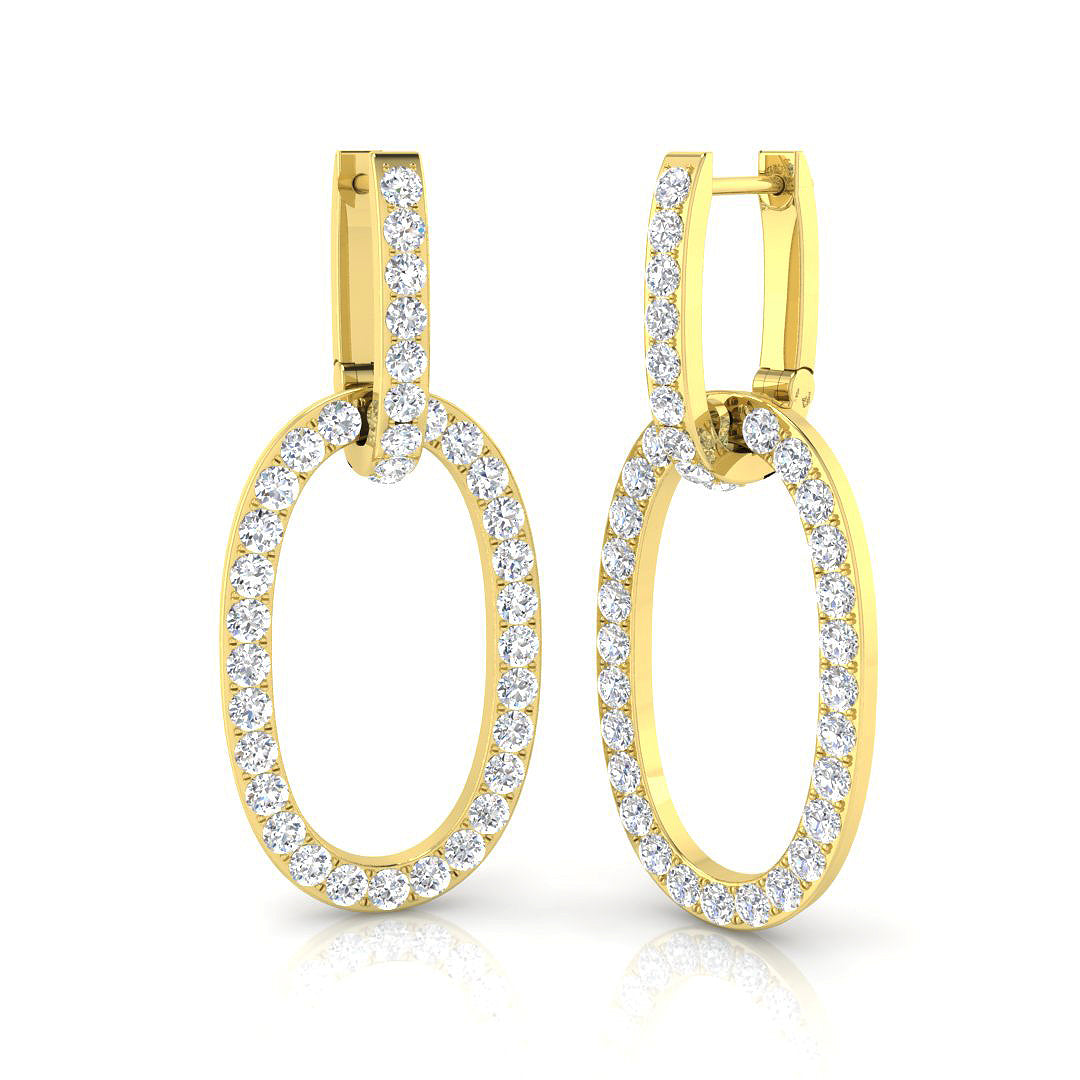 SE6125 — Earrings - 9k Yellow Gold