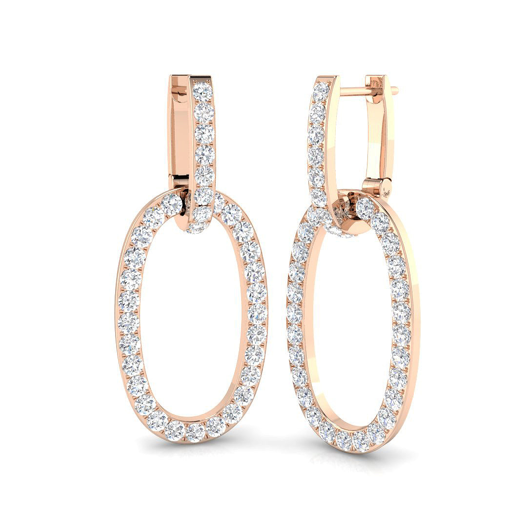 SE6126 — Earrings - 9k Rose Gold