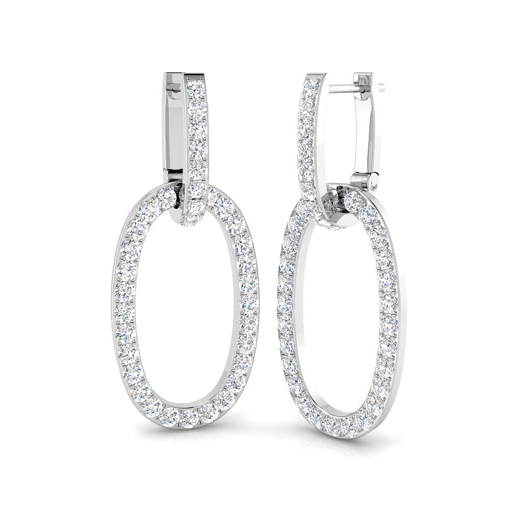 SE6126 — Earrings - 9k White Gold
