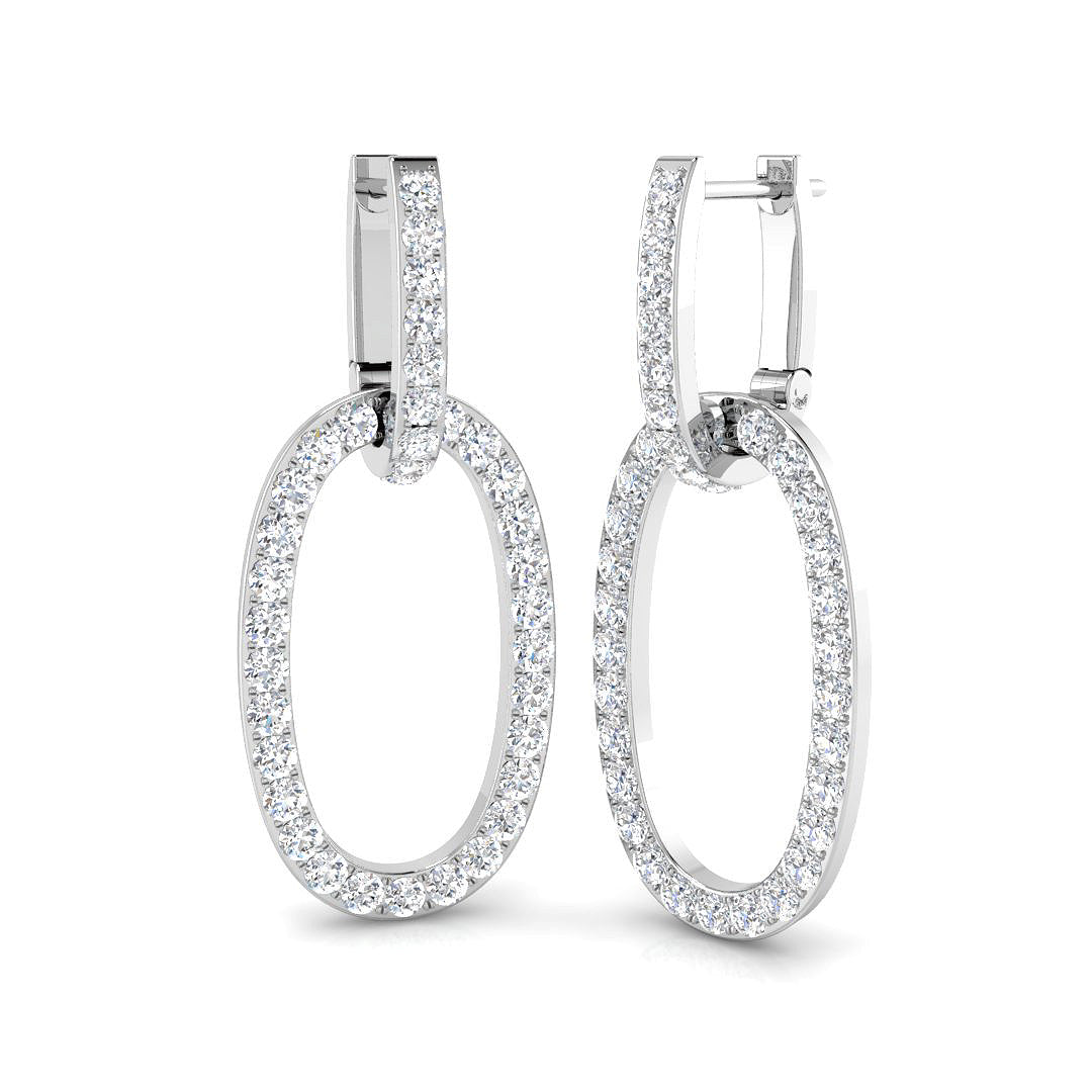 SE6126 — Earrings - 9k White Gold