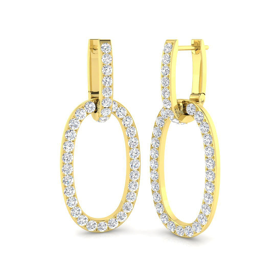 SE6126 — Earrings - 9k Yellow Gold
