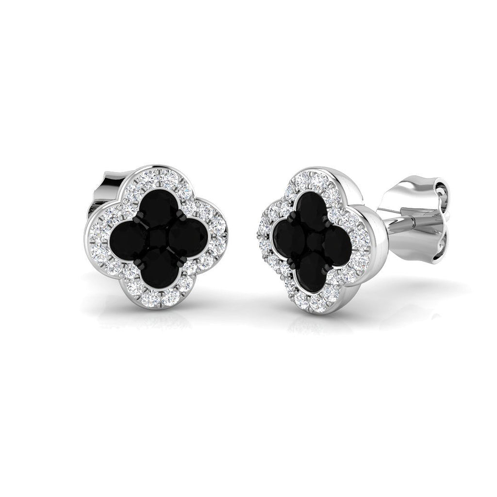SE6135 — Earrings - 9k White Gold