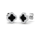 SE6135 — Earrings - 9k White Gold