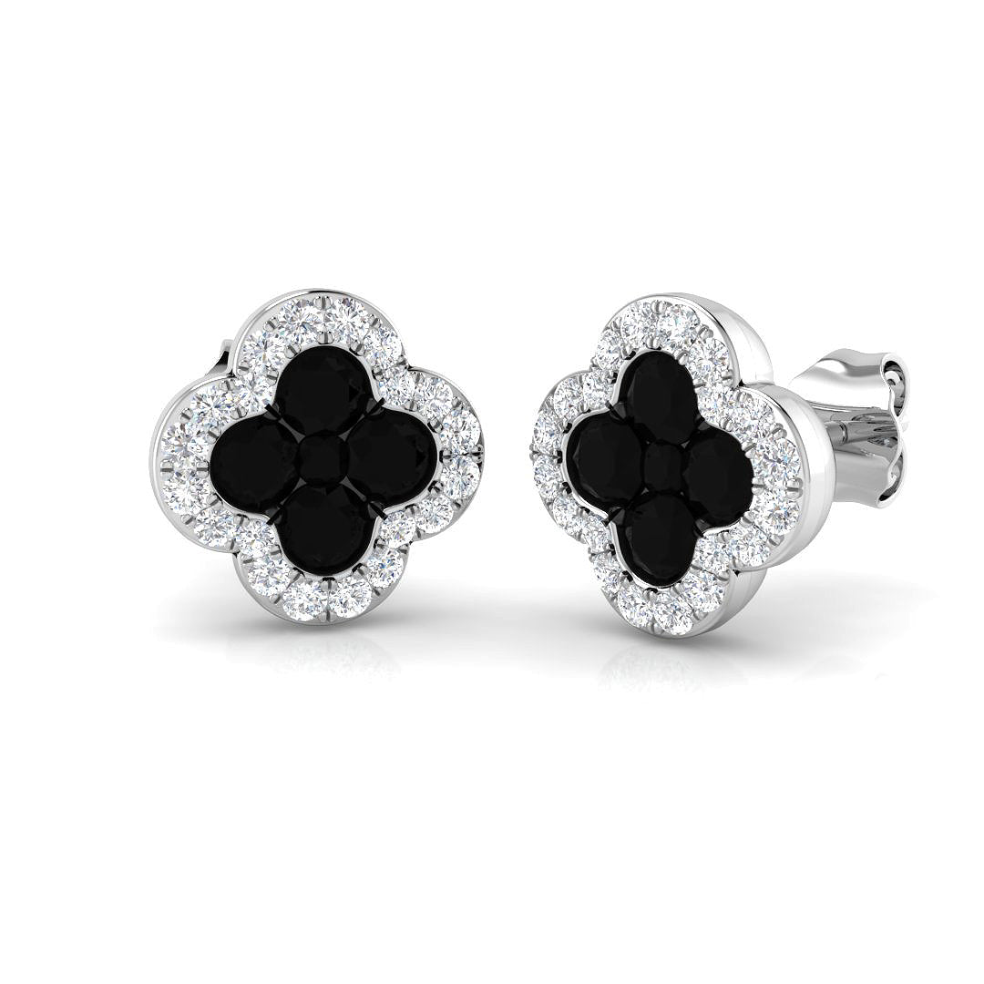 SE6137 — Earrings - 9k White Gold