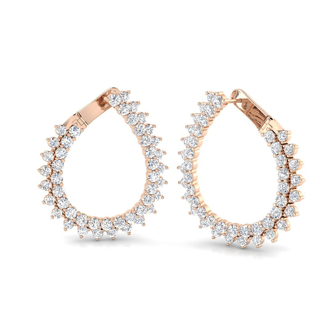 SE6143 — Earrings - 9k Rose Gold