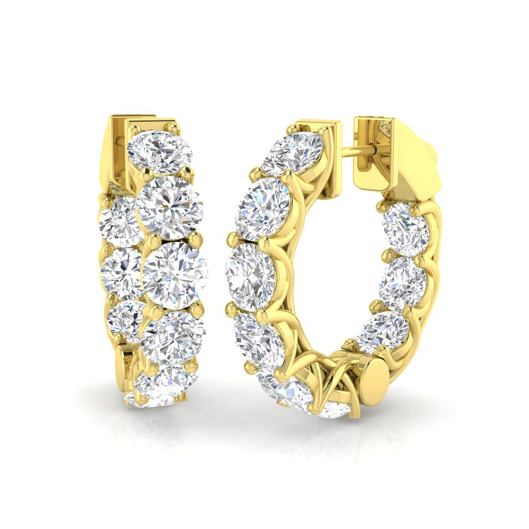 SE6145 — Earrings - 9k Yellow Gold