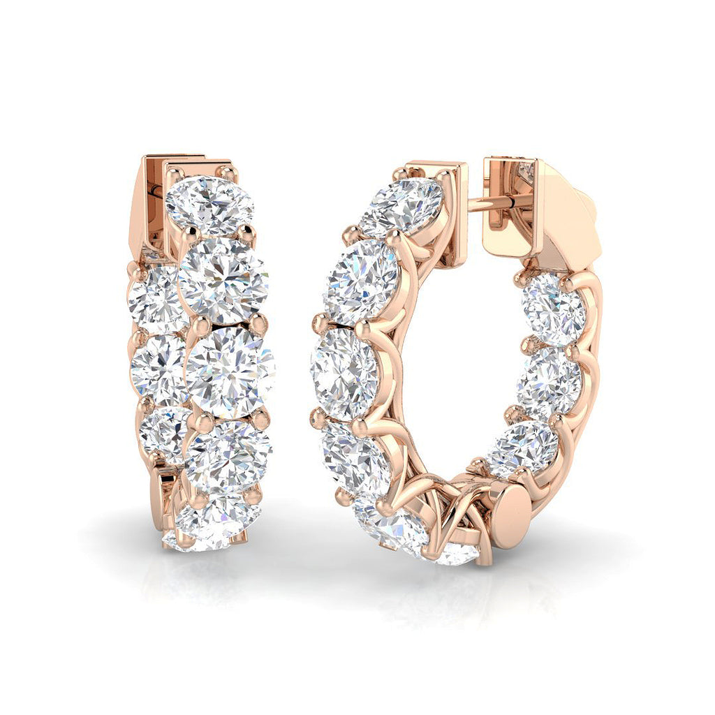 SE6146 — Earrings - 9k Rose Gold