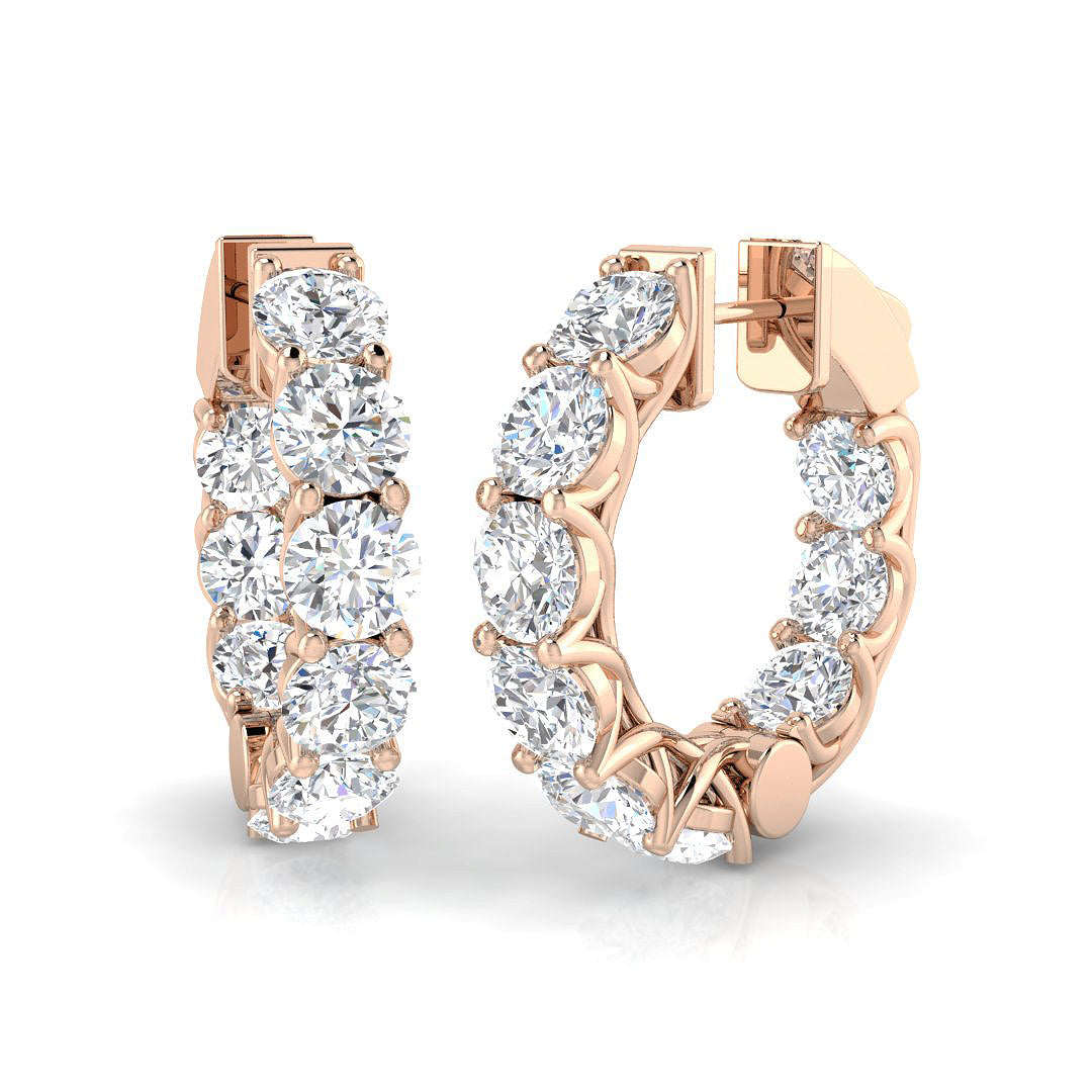 SE6146 — Earrings - 9k Rose Gold