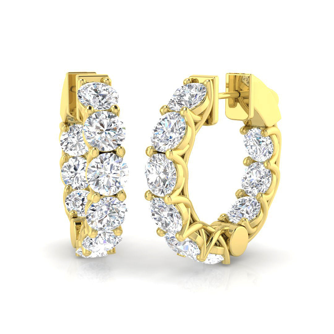SE6146 — Earrings - 9k Yellow Gold