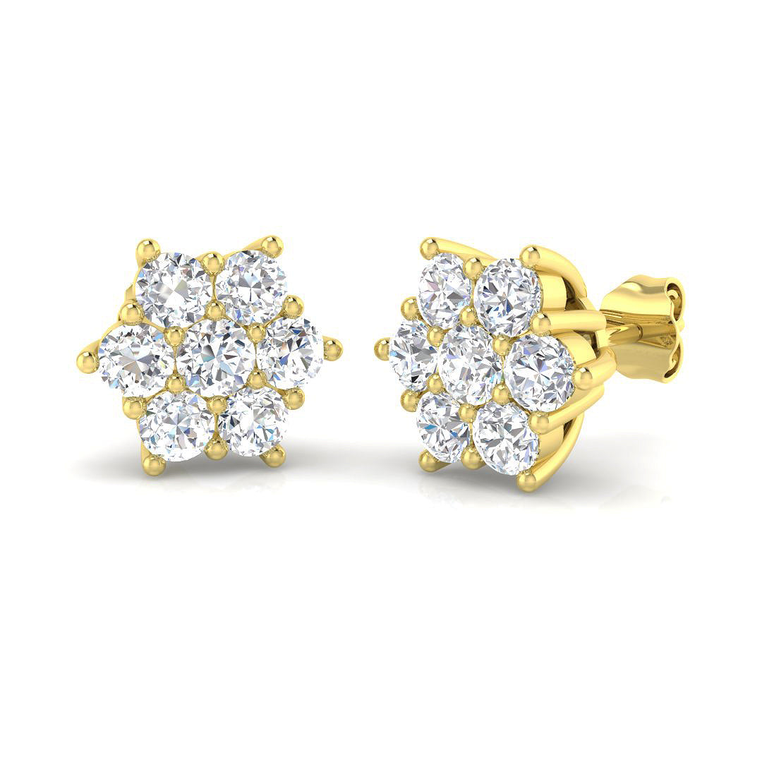 SE6152 — Earrings - 9k Yellow Gold