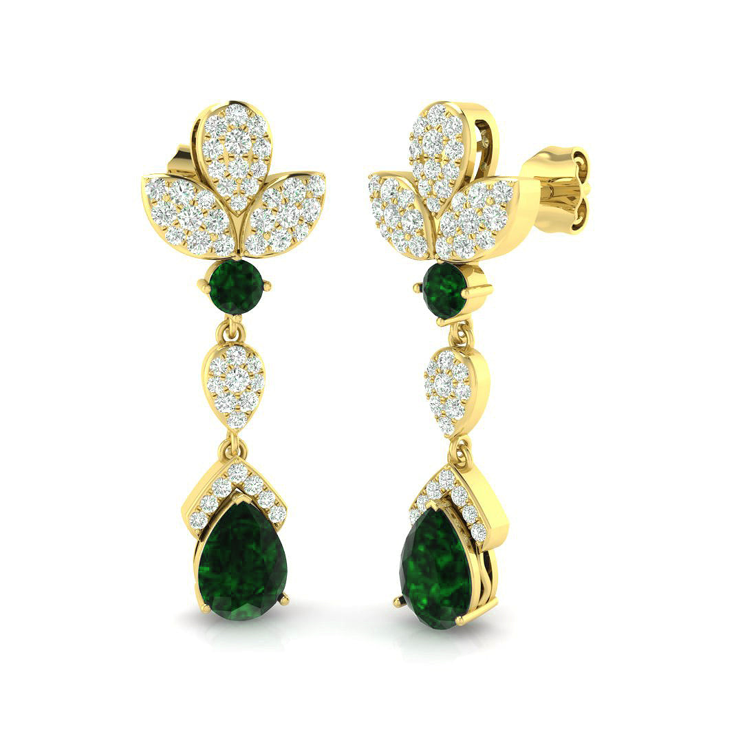 SE6162 — Earrings - 9k Yellow Gold