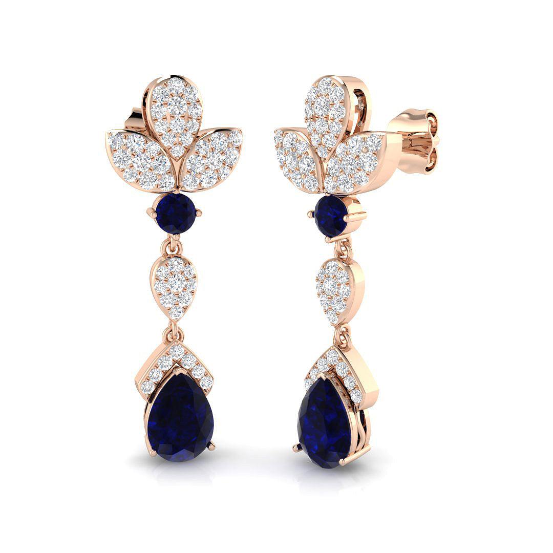 SE6162 — Earrings - 9k Rose Gold