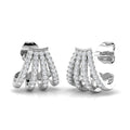 SE6163 — Earrings - 9k White Gold