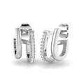 SE6168 — Earrings - 9k White Gold