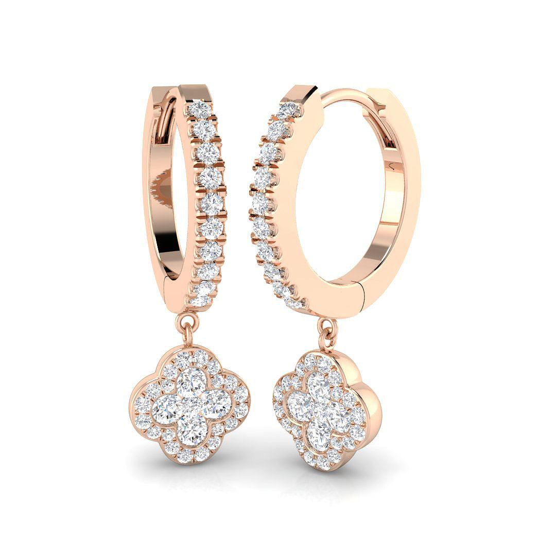 SE6174 — Earrings - 9k Rose Gold