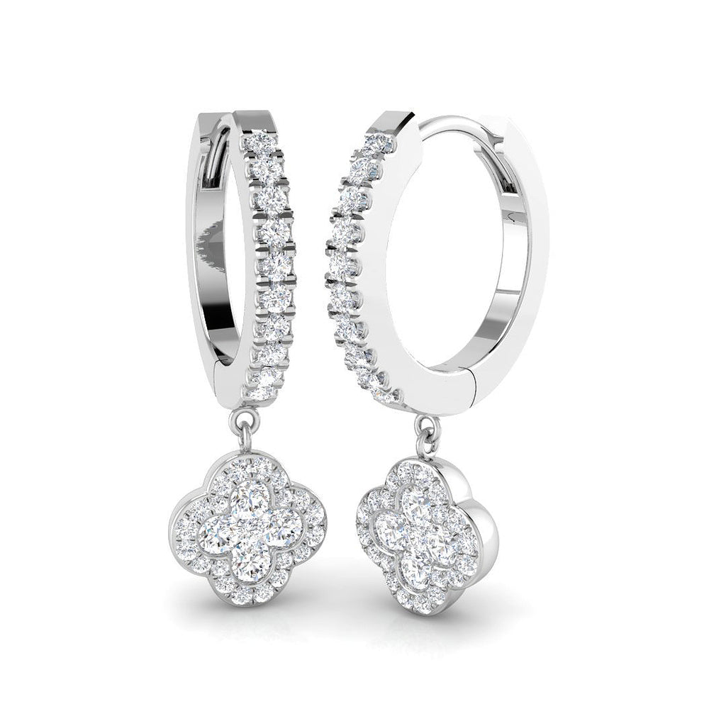 SE6174 — Earrings - 9k White Gold