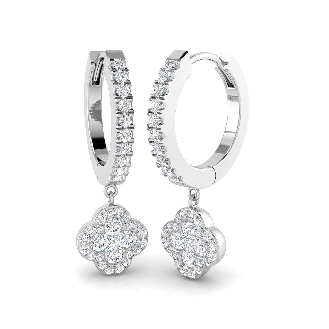SE6174 — Earrings - 9k White Gold
