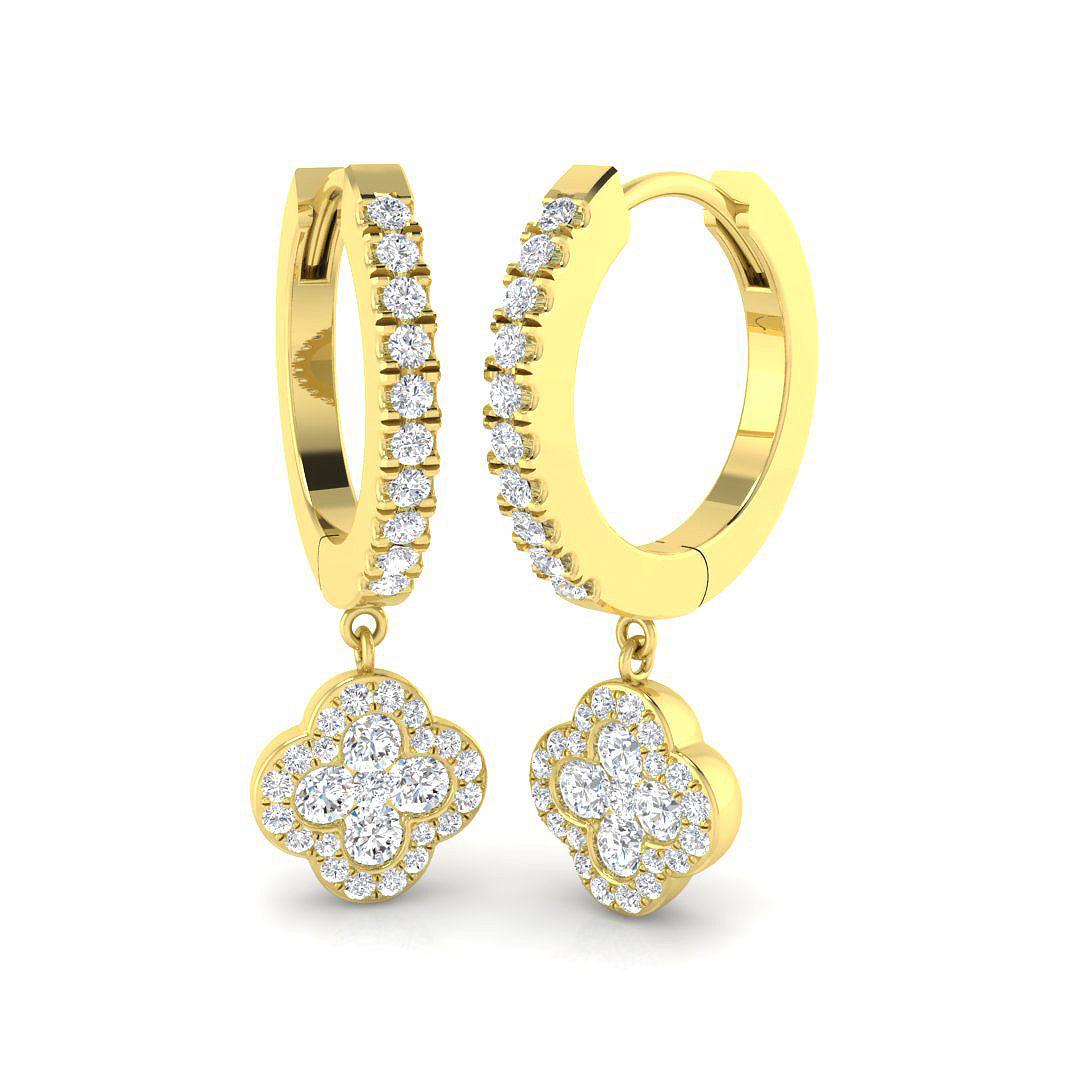 SE6174 — Earrings - 9k Yellow Gold