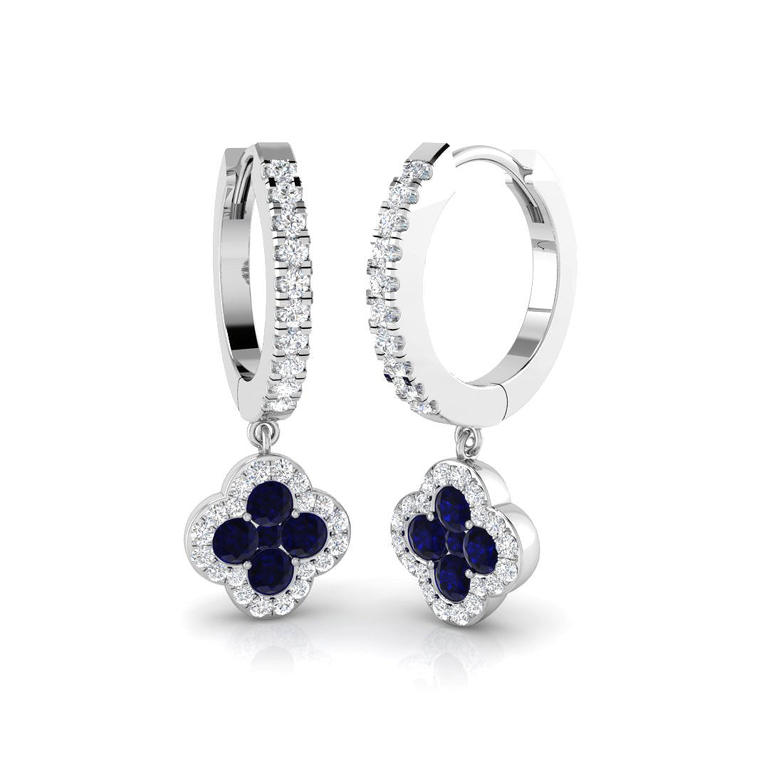 SE6175 — Earrings - 18k White Gold