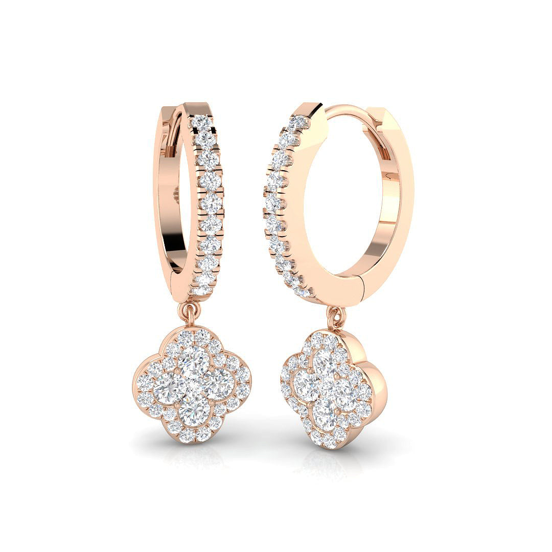 SE6175 — Earrings - 9k Rose Gold