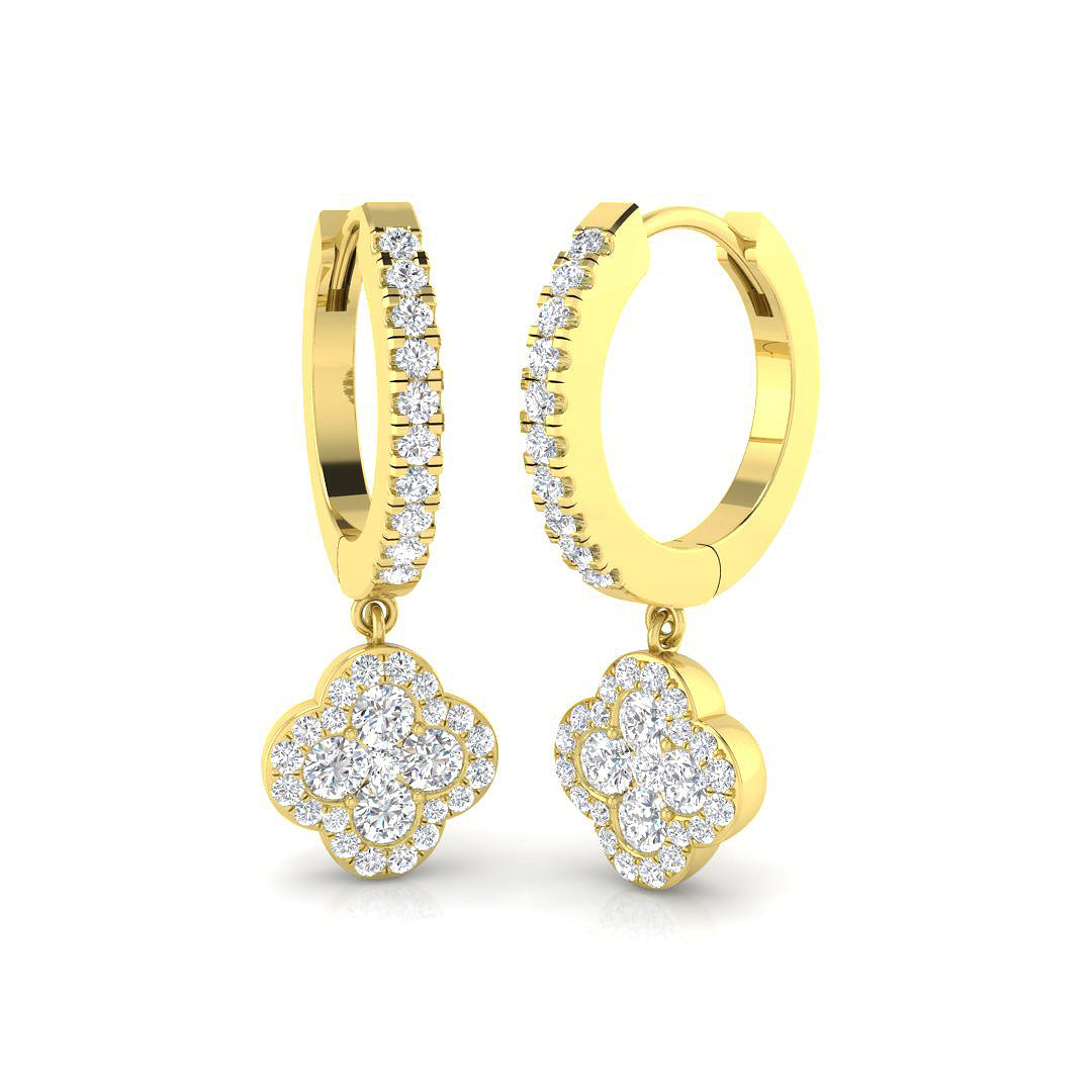 SE6175 — Earrings - 9k Yellow Gold