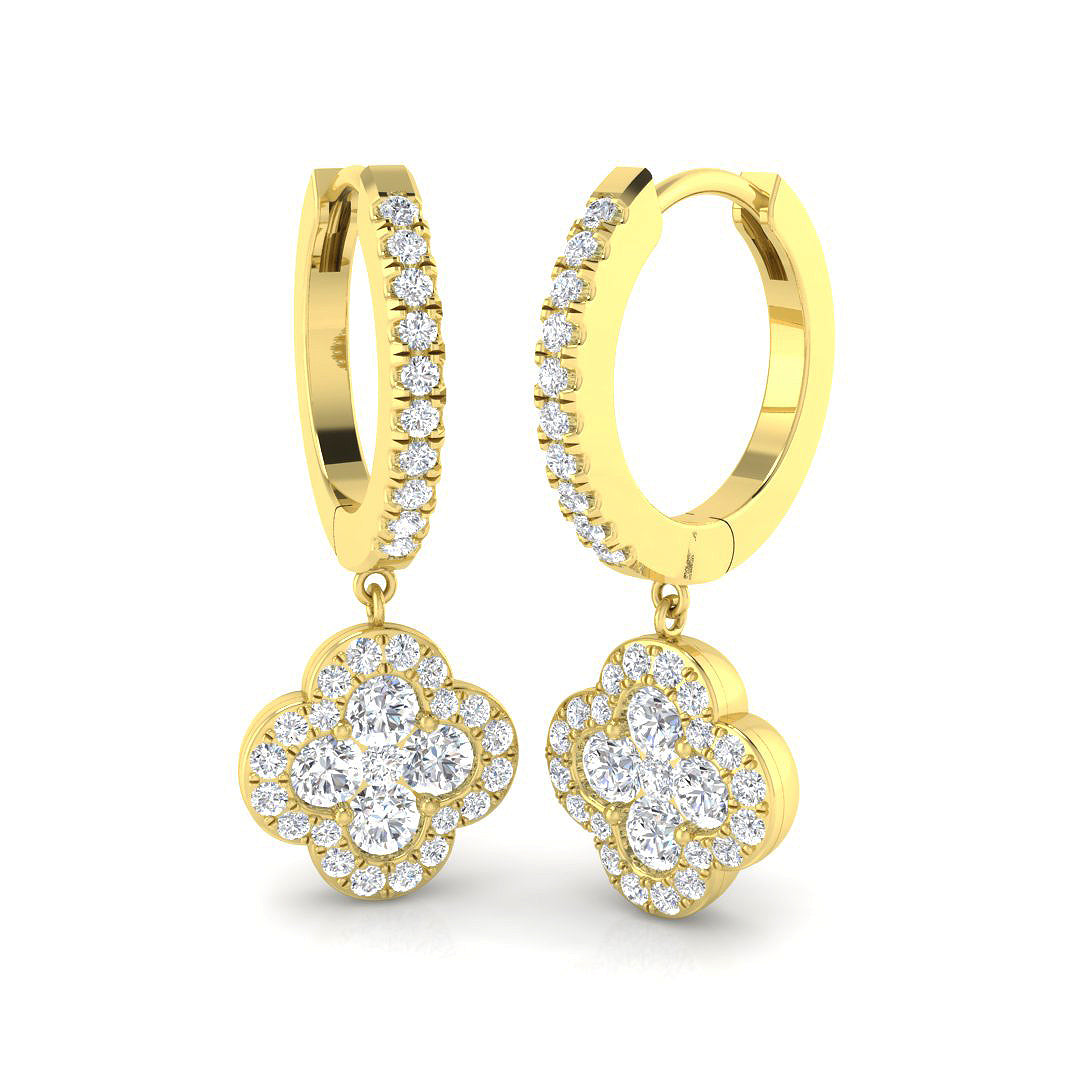 SE6176 — Earrings - 9k Yellow Gold