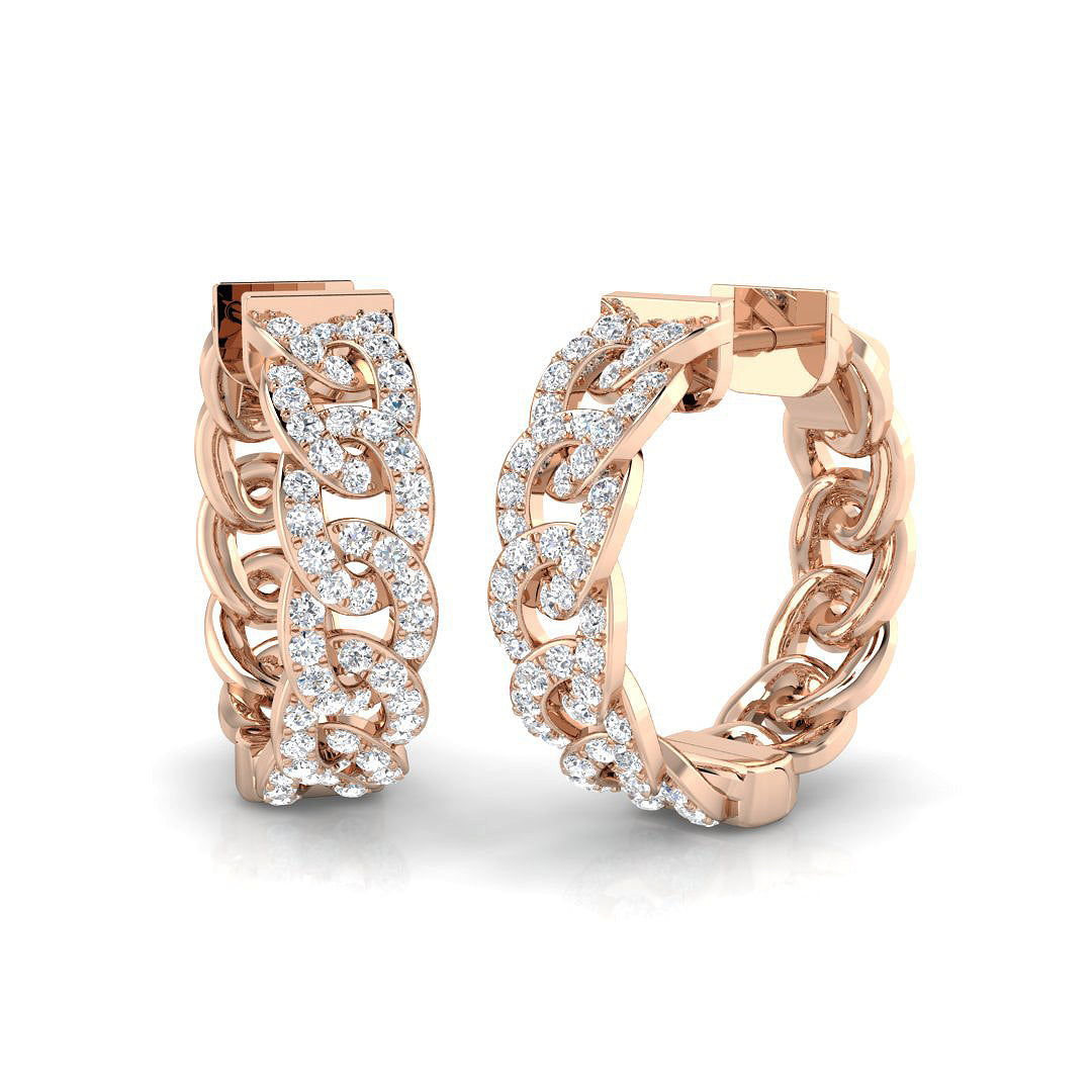 SE6191 — Earrings - 9k Rose Gold