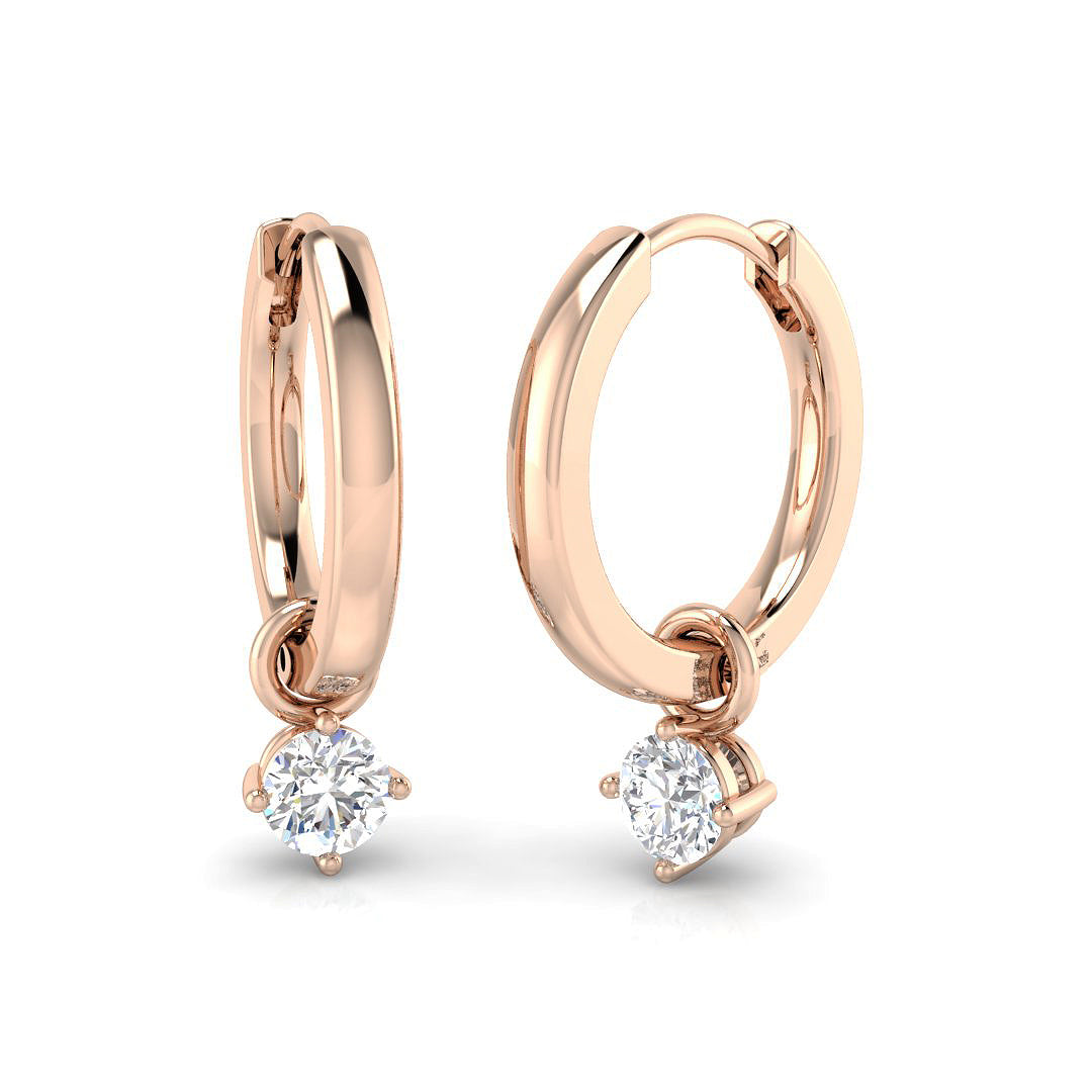 SE6193 — Earrings - 9k Rose Gold