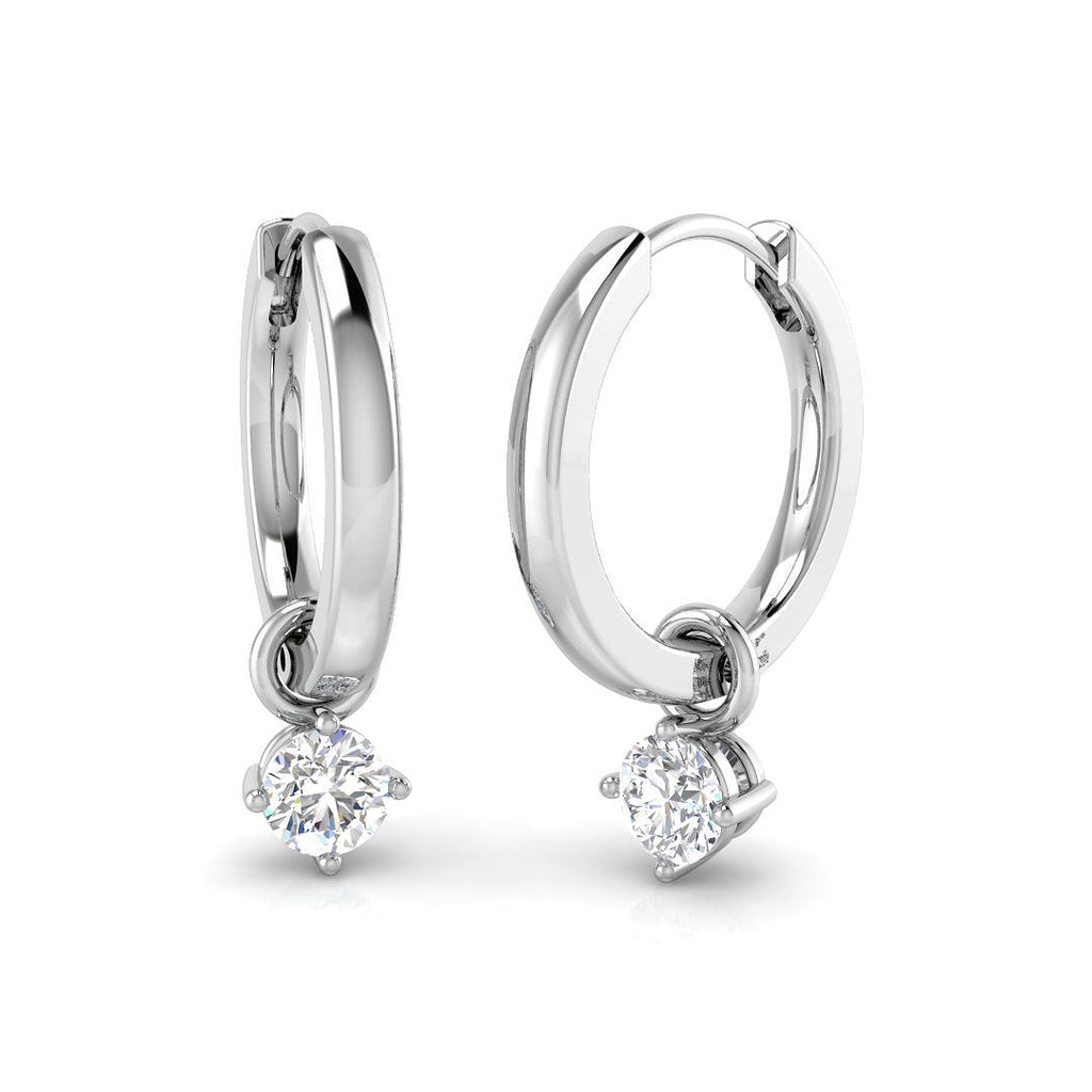 SE6193 — Earrings - 9k White Gold