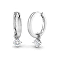 SE6193 — Earrings - 9k White Gold