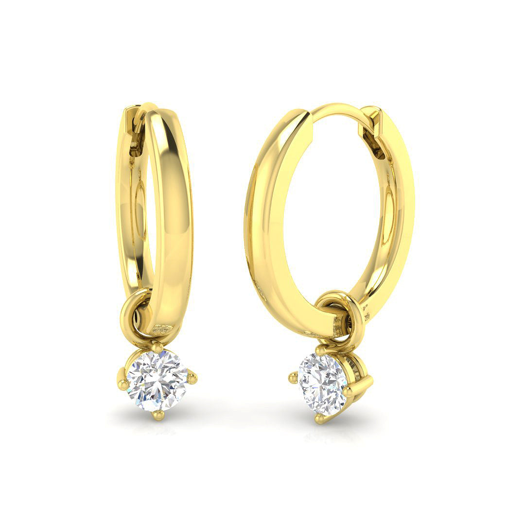 SE6193 — Earrings - 9k Yellow Gold