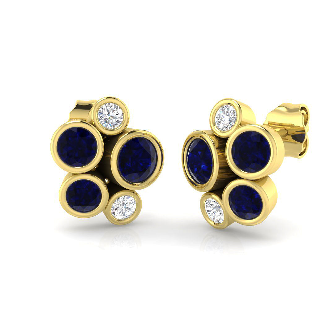 SE6195 — Earrings - 9k Yellow Gold