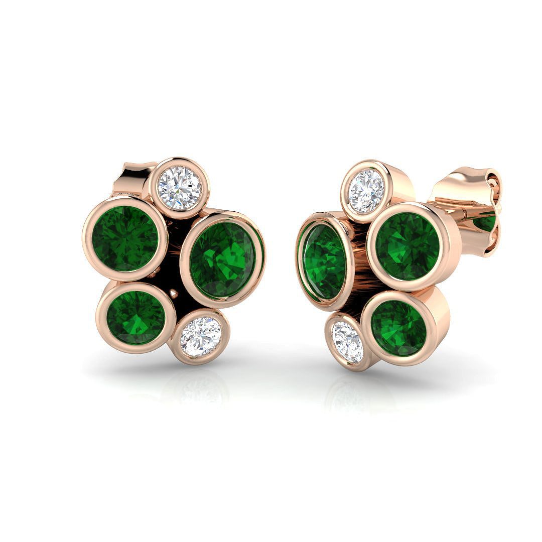 SE6195 — Earrings - 9k Rose Gold