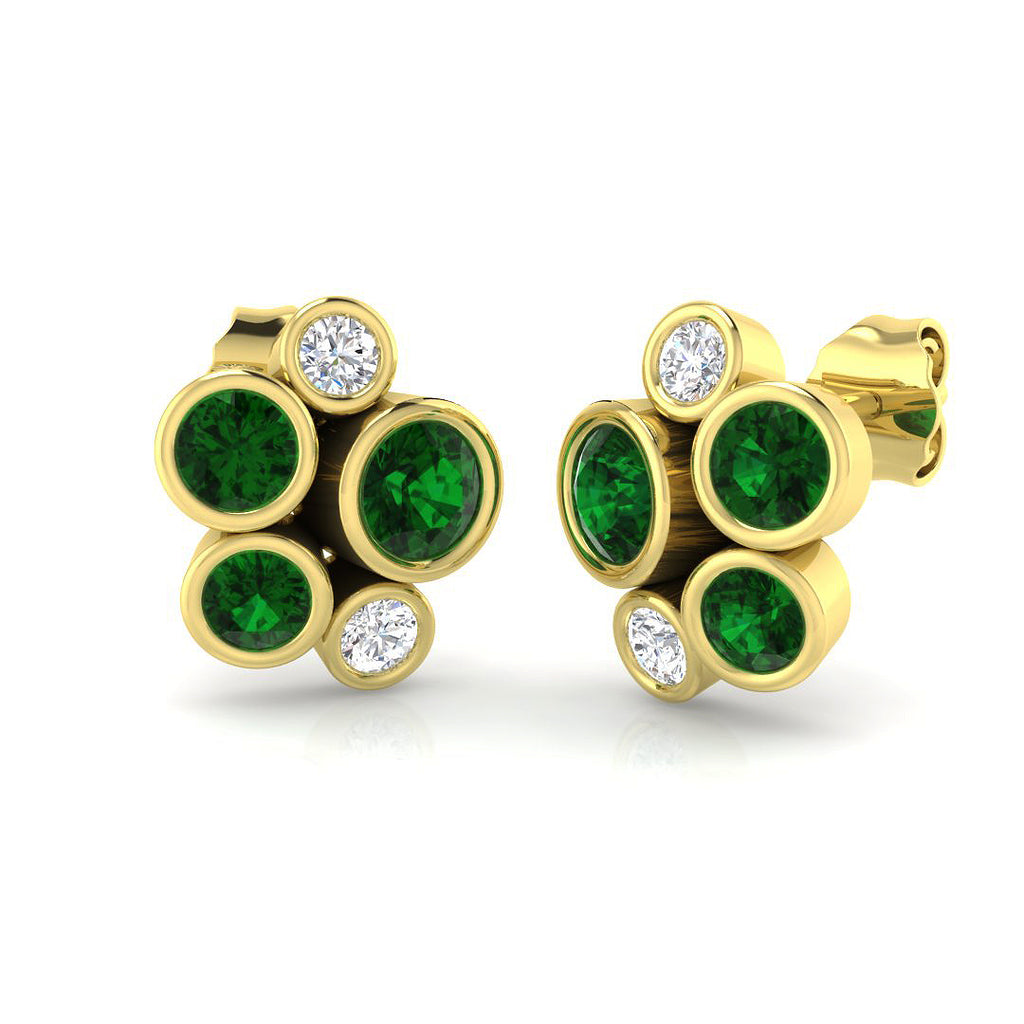 SE6195 — Earrings - 9k Yellow Gold