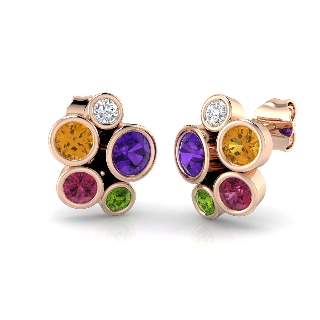 SE6195 — Earrings - 9k Rose Gold